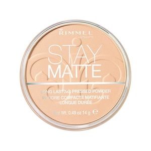 Rimmel London Stay Matte Pressed Powder, Transparent, 0.49 oz